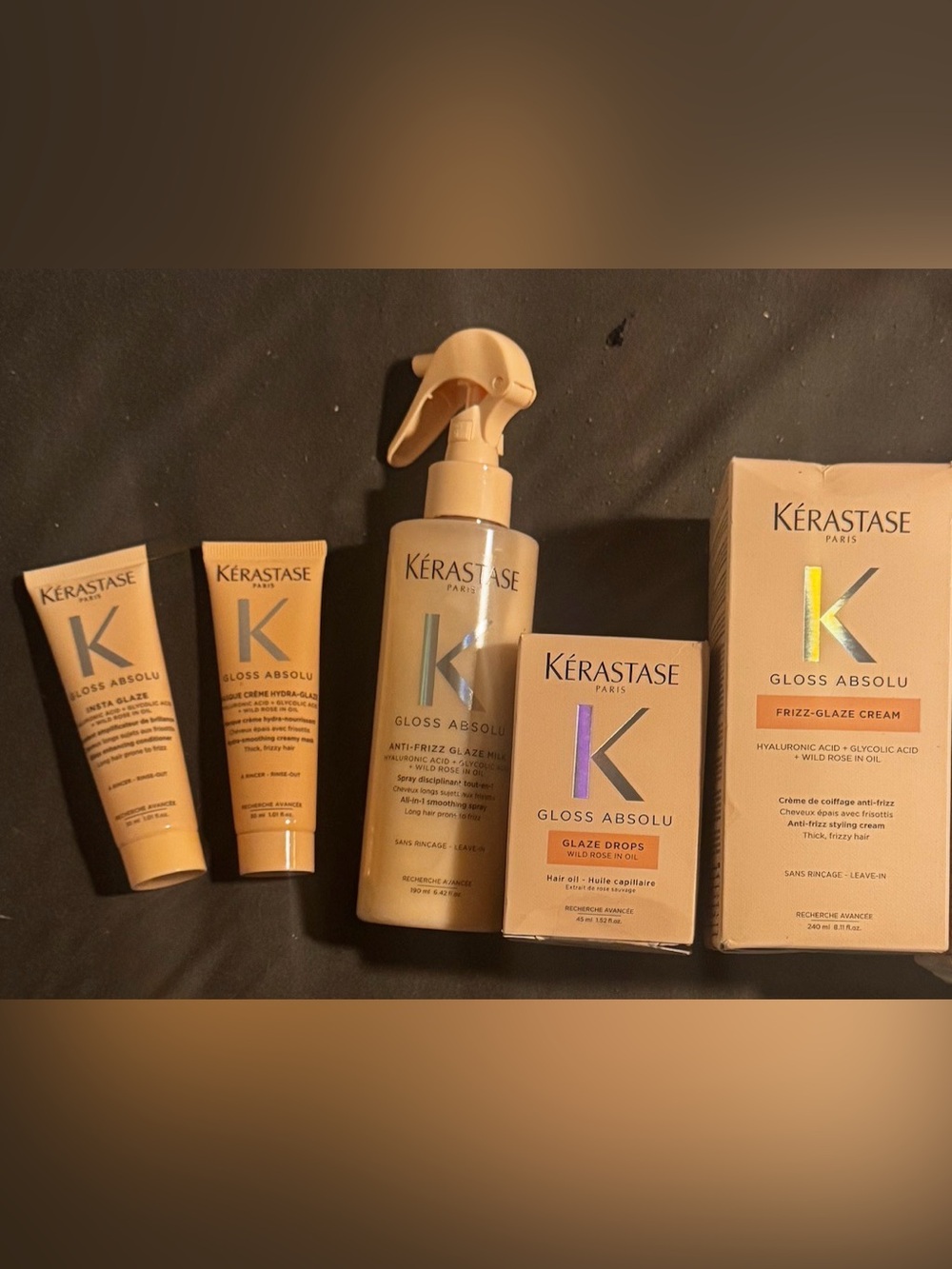 Kerastase New Line-up! - Gloss Absolu anti-frizz bundle, brand new/unused. .
